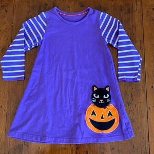 Black cat/pumpkin Halloween dress